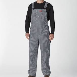 DICKIES HICKORY STRIPE BIB OVERALL