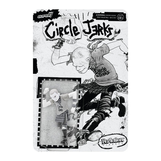 CIRCLE JERKS REACTION FIGURE SKANK MAN (GREYSCALE)