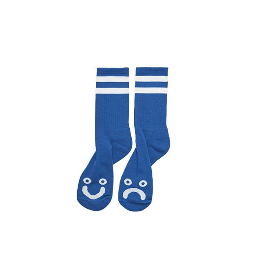 CHAUSSETTES POLAR HAPPY SAD BLEU ROI