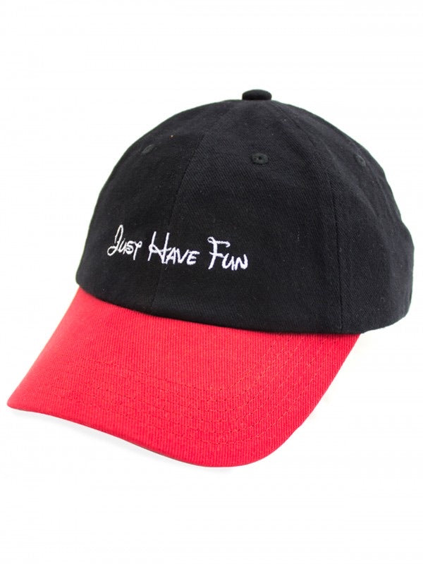 JUST HAVE FUN HAPPY PLACE DAD HAT