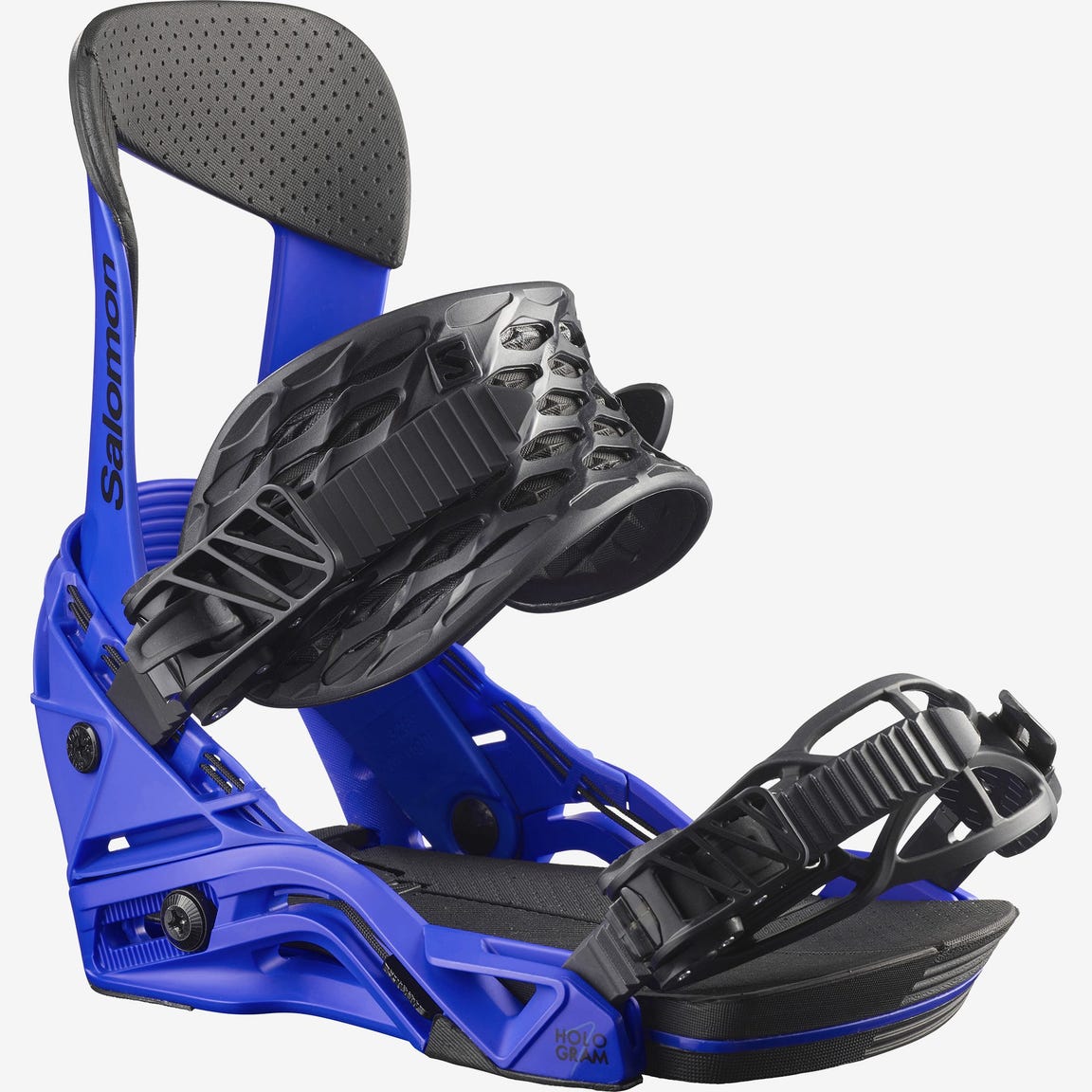 SALOMON HOLOGRAM BINDINGS BLUE – Rumor Boardshop