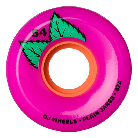 OJS WHEELS PLAIN JANE KEYFRAME PINK 87A 54MM