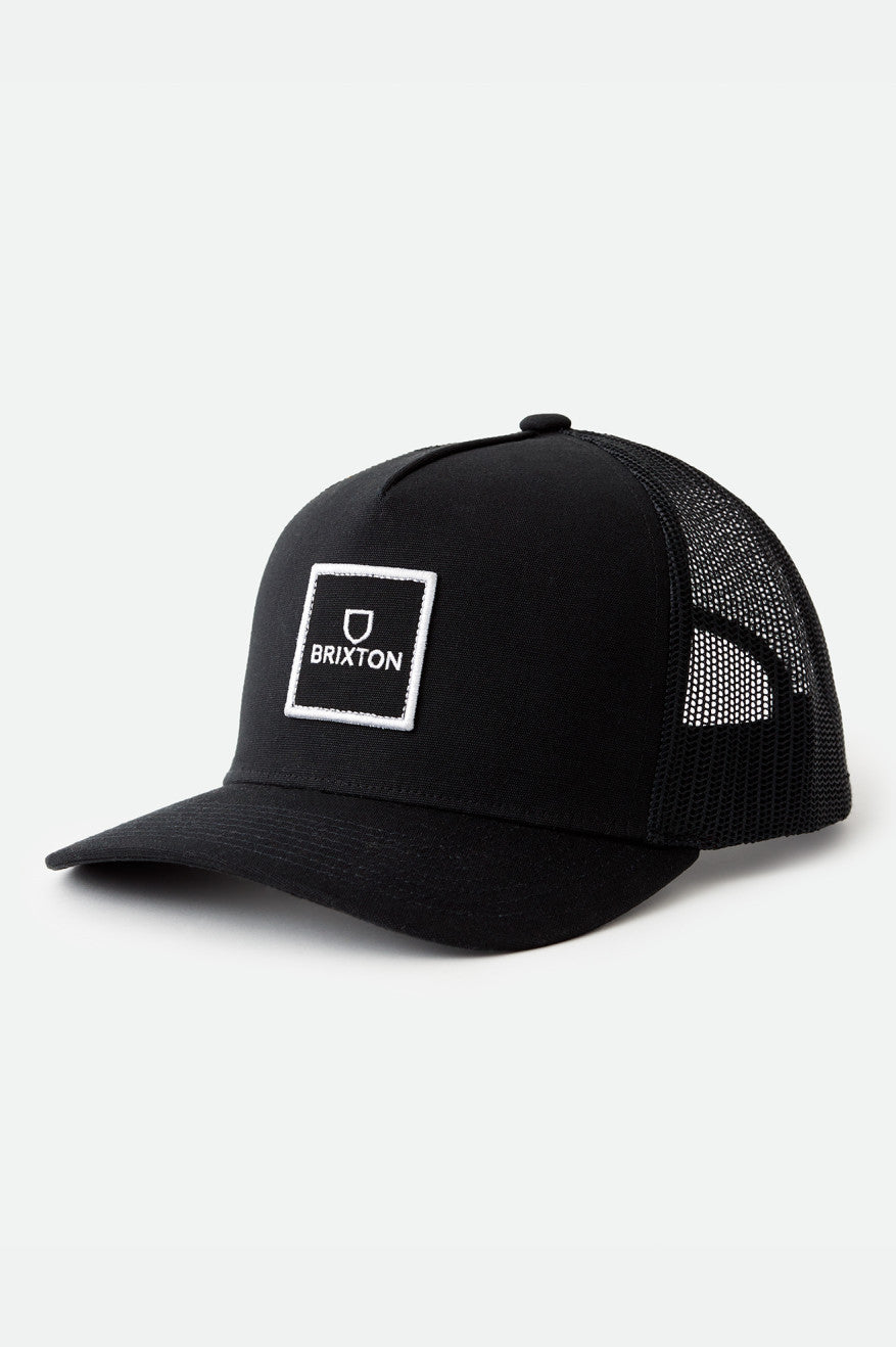 CASQUETTE BRIXTON ALPHA BLOCK XC MP MESH NOIR