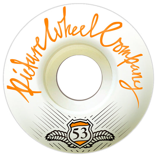 PICTURE WHEEL CO POP WHEELS ORANGE 53MM