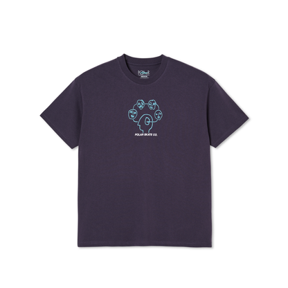 T-shirt POLAR HEAD SPACE VIOLET FONCÉ