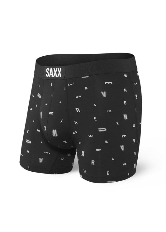 SAXX VIBE BOXER BRIEF (BLACK EYE CHART)