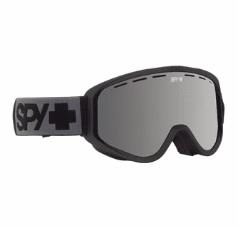 SPY WOOT GOGGLES MATTE BLACK HD BRONZE WITH SILVER SPECTRA MIRROR HD LL PERSIMMON 