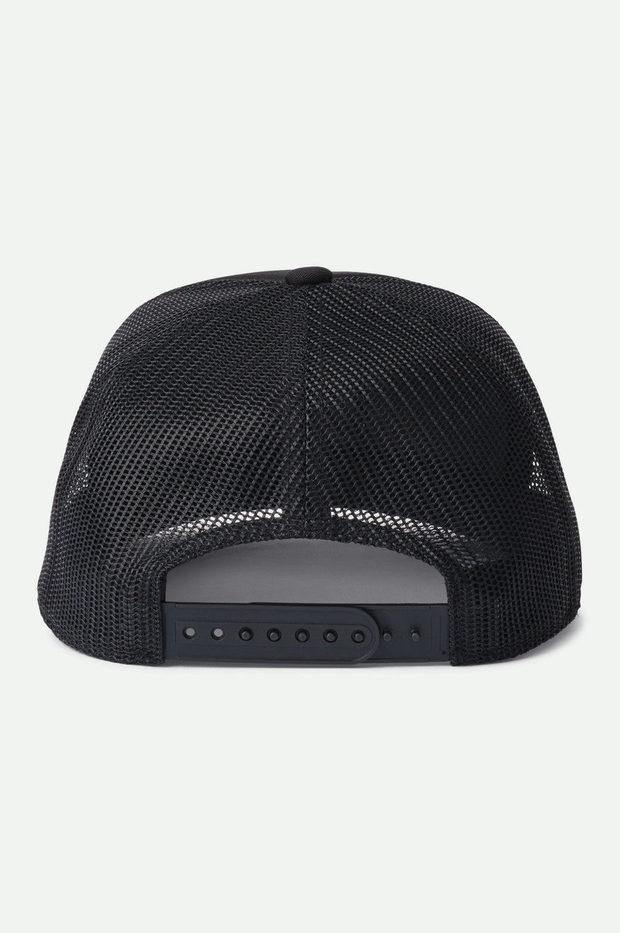 CASQUETTE BRIXTON ALPHA BLOCK XC MP MESH NOIR